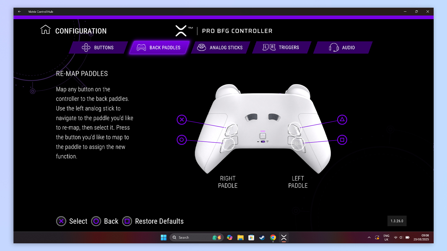 Turtle Beach Victrix Hub app