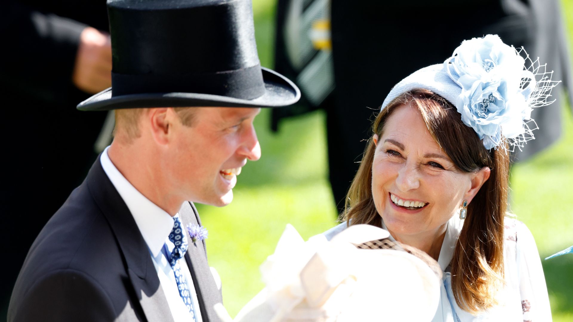 Prince William and Carole Middleton