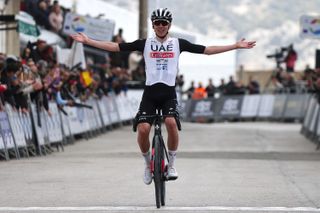 Tadej Pogacar (UAE Team Emirates won stage 1 of the 2023 Vuelta a Andalucia Ruta Ciclista Del Sol