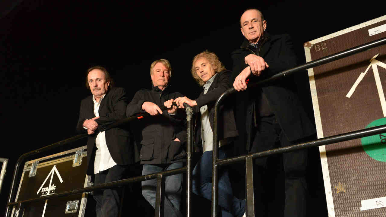 The reunited Status Quo in 2013
