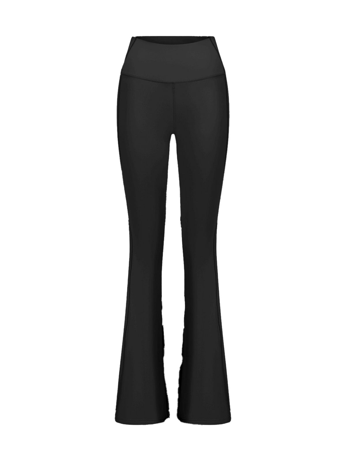 Flared Leggings - Black - Xs