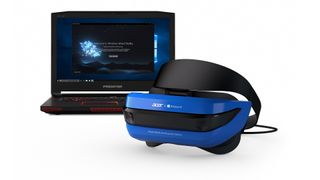 The first Windows mixed reality headsets will start at under $300. Credit: Microsoft