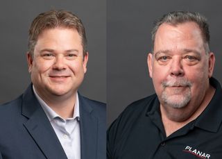 Headshots of Rob Detweiler (left) and Fred Cain of Planar.