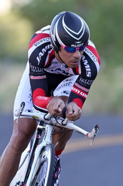 Luis Amaran (Jamis-Sutter Home) will be fighting for top placing on general classification this week.