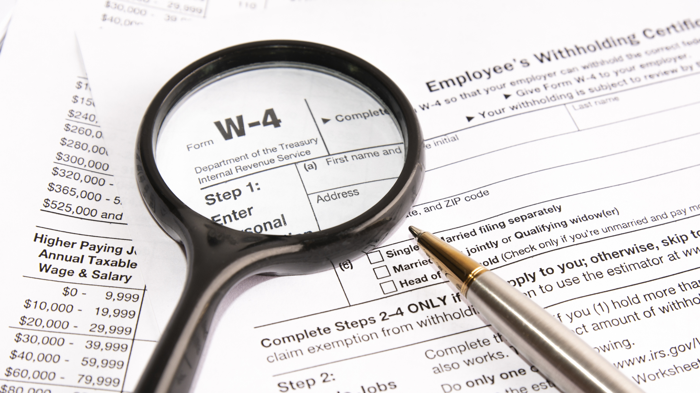 4. Adjust your W-4 tax withholdings 
