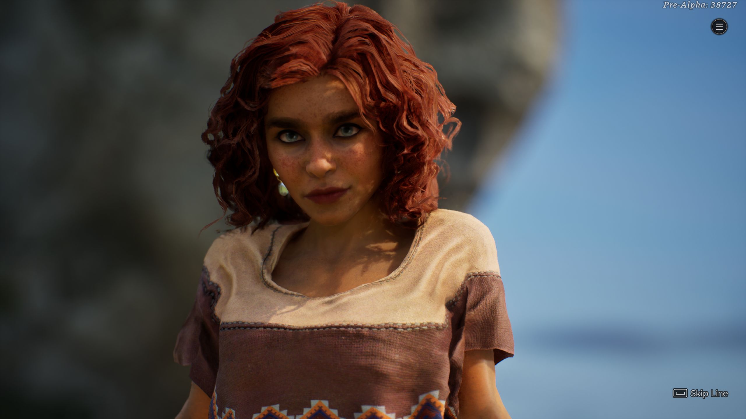 A red-haired halfling