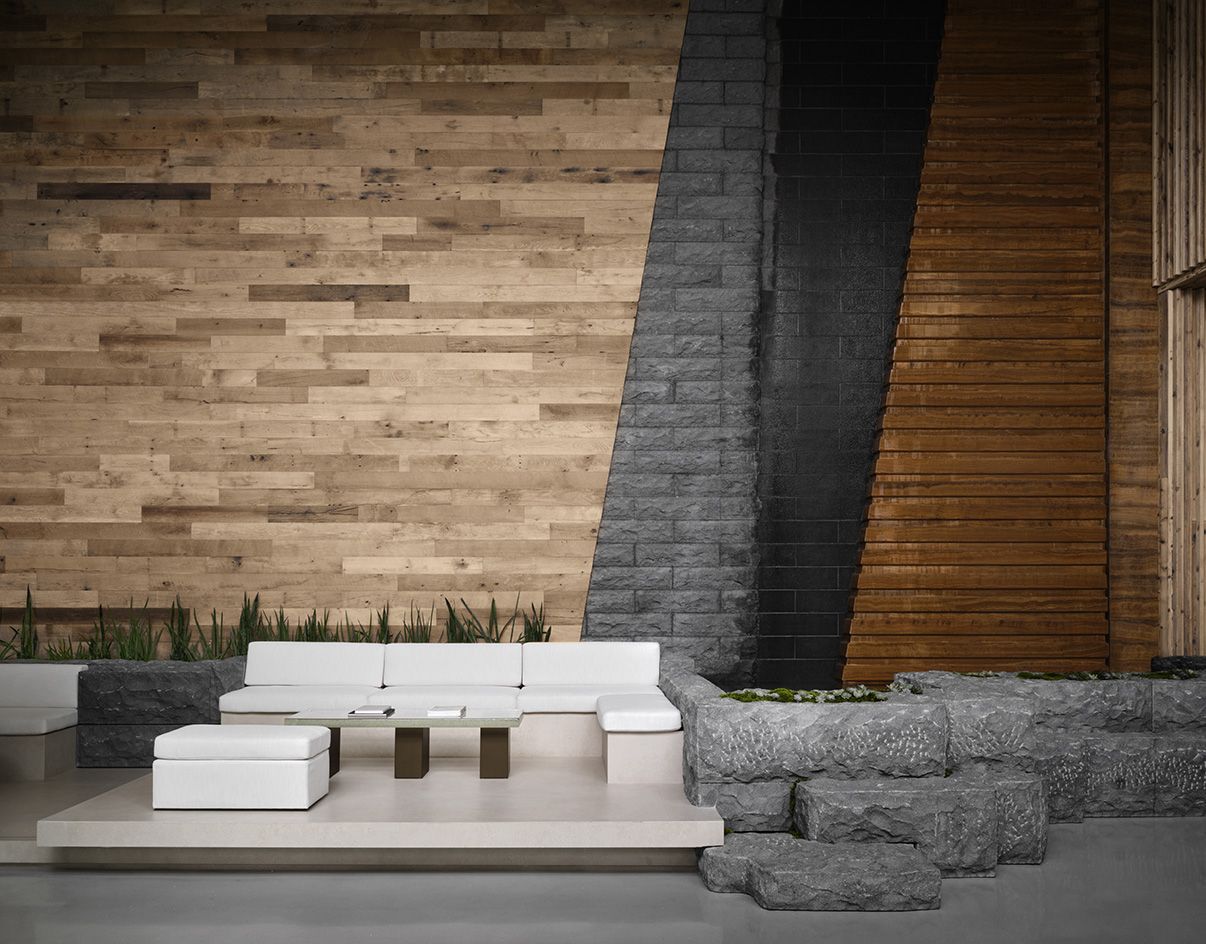 Miami office by Clive Lonstein lobby seating