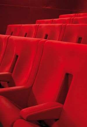 'Fauteuil Loveseat', a two-person cinema seat built for MK2 cinemas