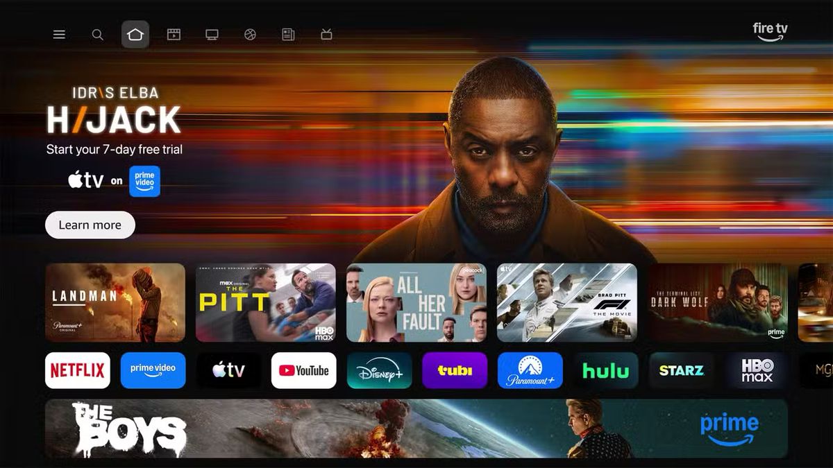 New Amazon Fire TV UI