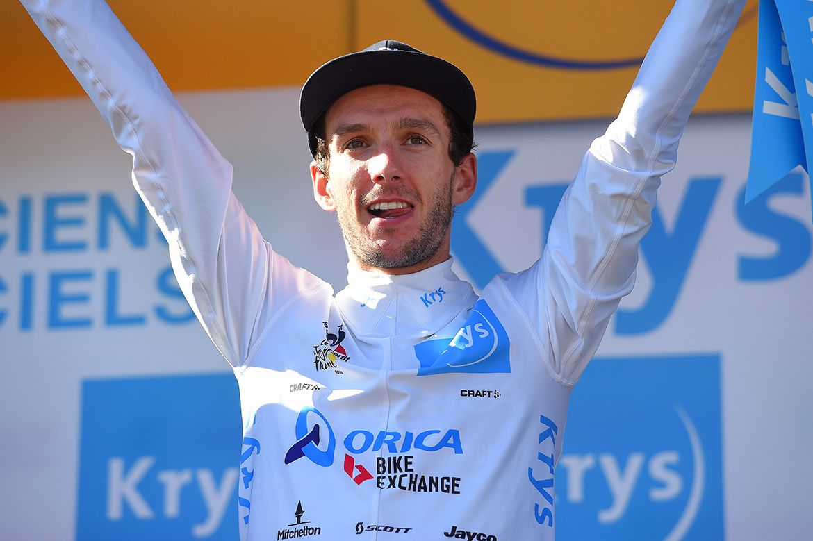 Adam Yates (Orica-BikeExchange) continues as best young rider