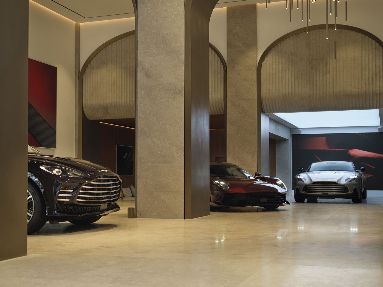 Q London, Aston Martin's new venue on Berkeley Square in Mayfair