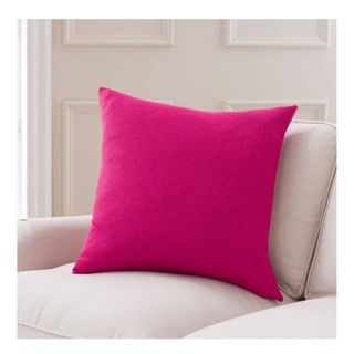 hot pink large cushion