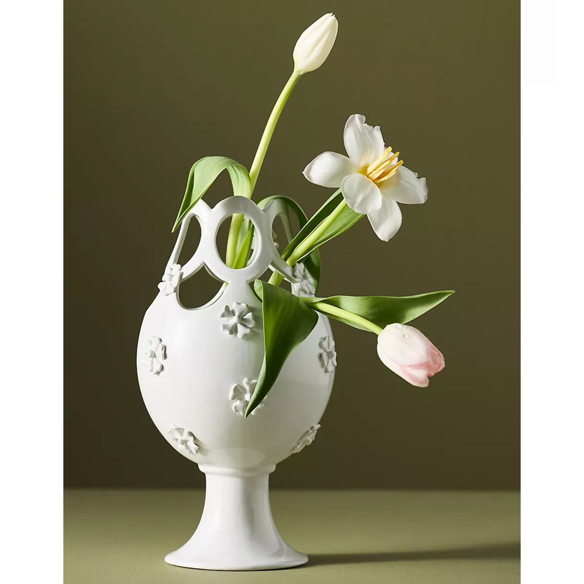 Josi Tulipiere Stoneware Vase