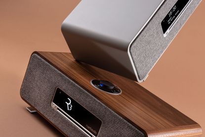 Ruark R3 against a beige background