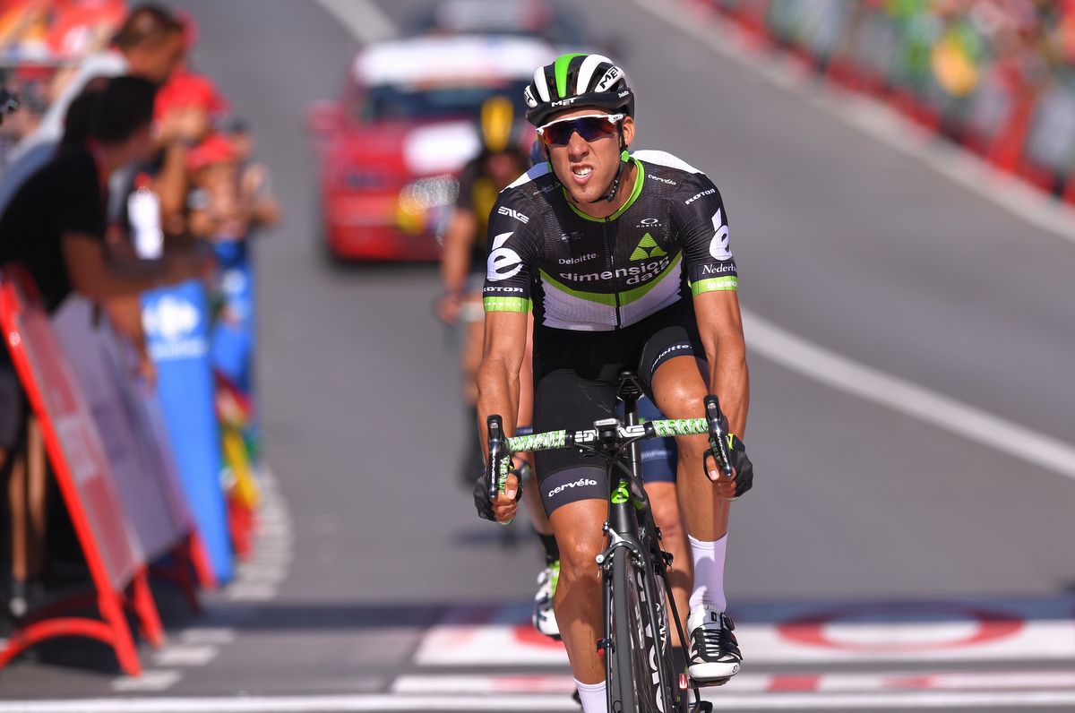 Second place for Omar Fraile (Dimension Data)