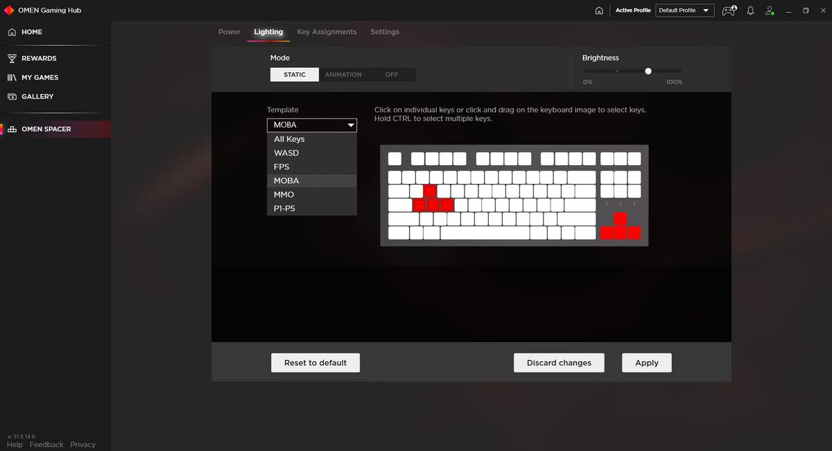 HP Omen Spacer
