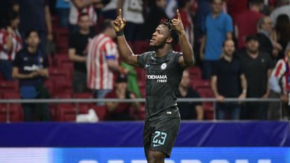 Michy Batshuayi Chelsea Atletico Madrid 