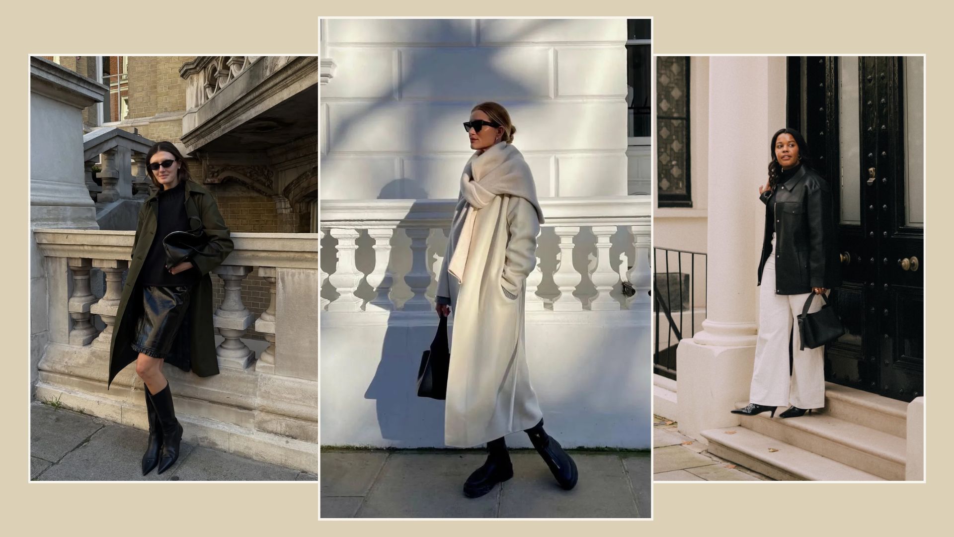 A collage of the best designer boots.