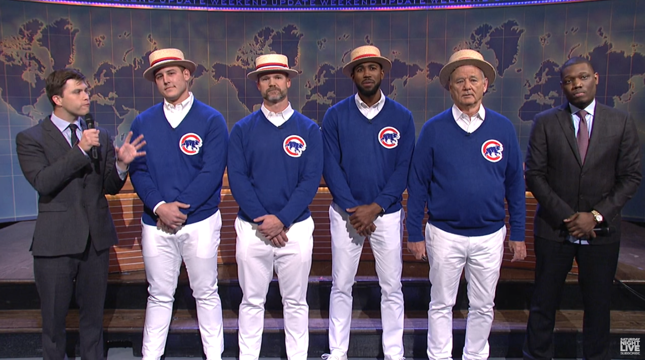 Cubs visit SNL