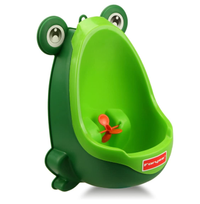 12. Sundee Cute Frog Children Potty Toilet Training Urinal for Boys: View at Amazon