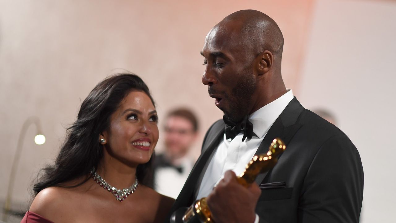 Kobe Bryant and Vanessa Bryant