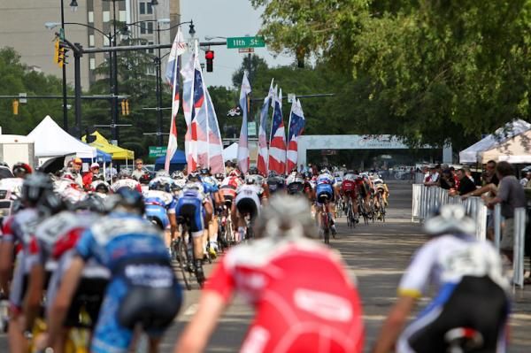 Heading into the finish