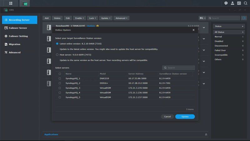Cms Online Update