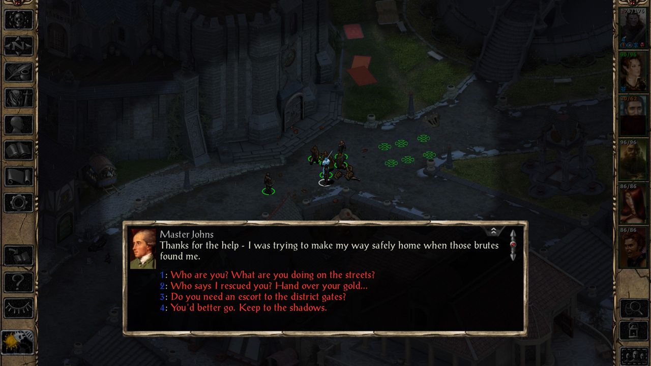 Neverwinter Nights campaign remade in Baldur's Gate 2 with assets taken from Pillars of Eternity.