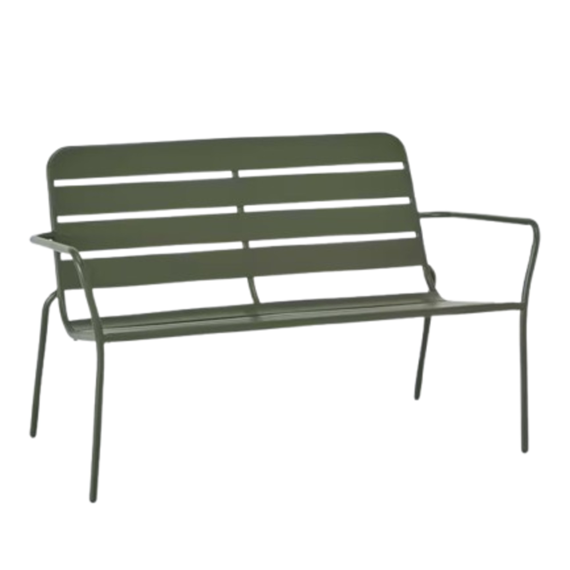 John Lewis 2-Seater Metal Garden Bench