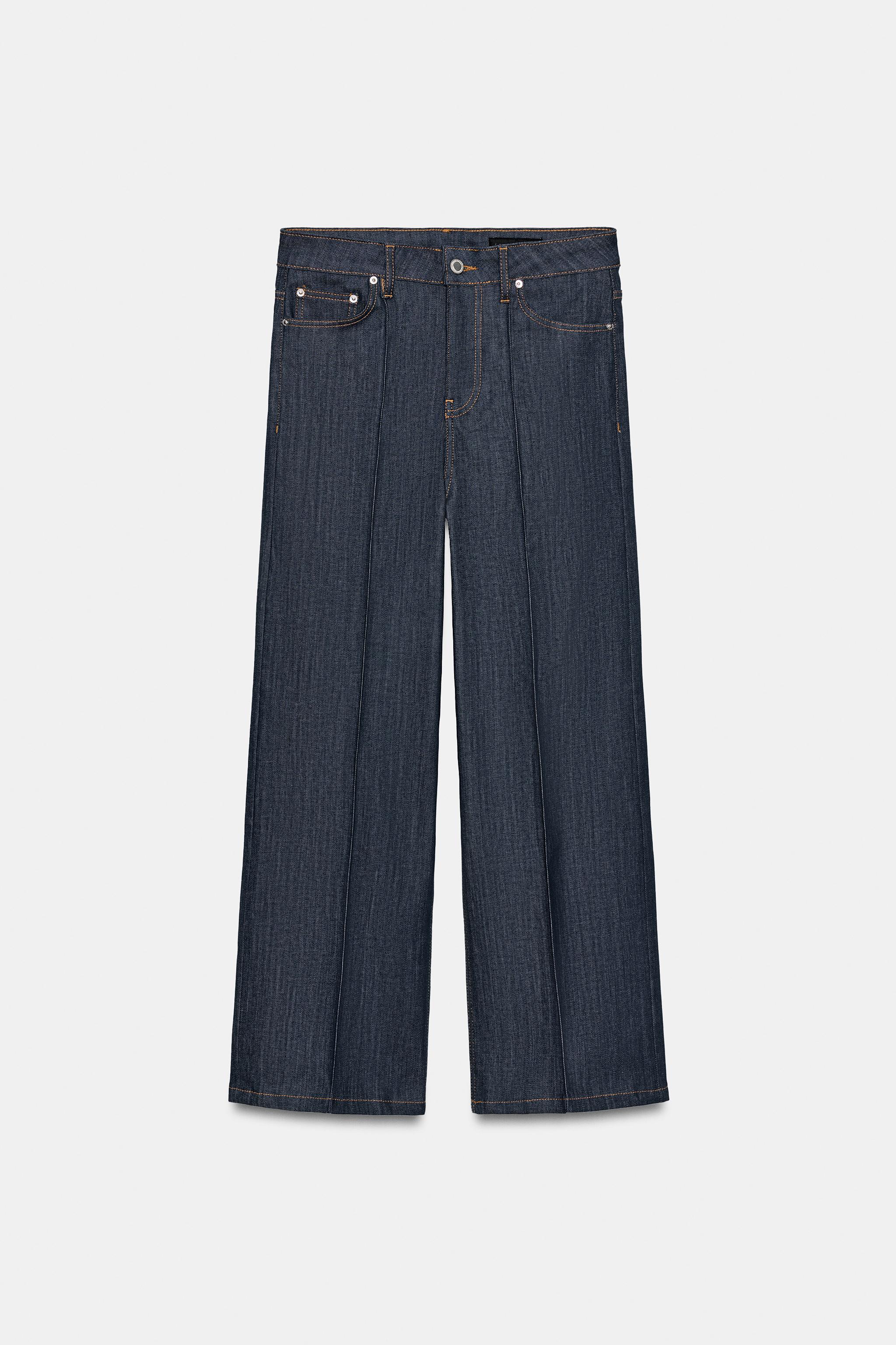 Zw Collection Wide Leg High-Rise Jeans