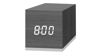 wood clock