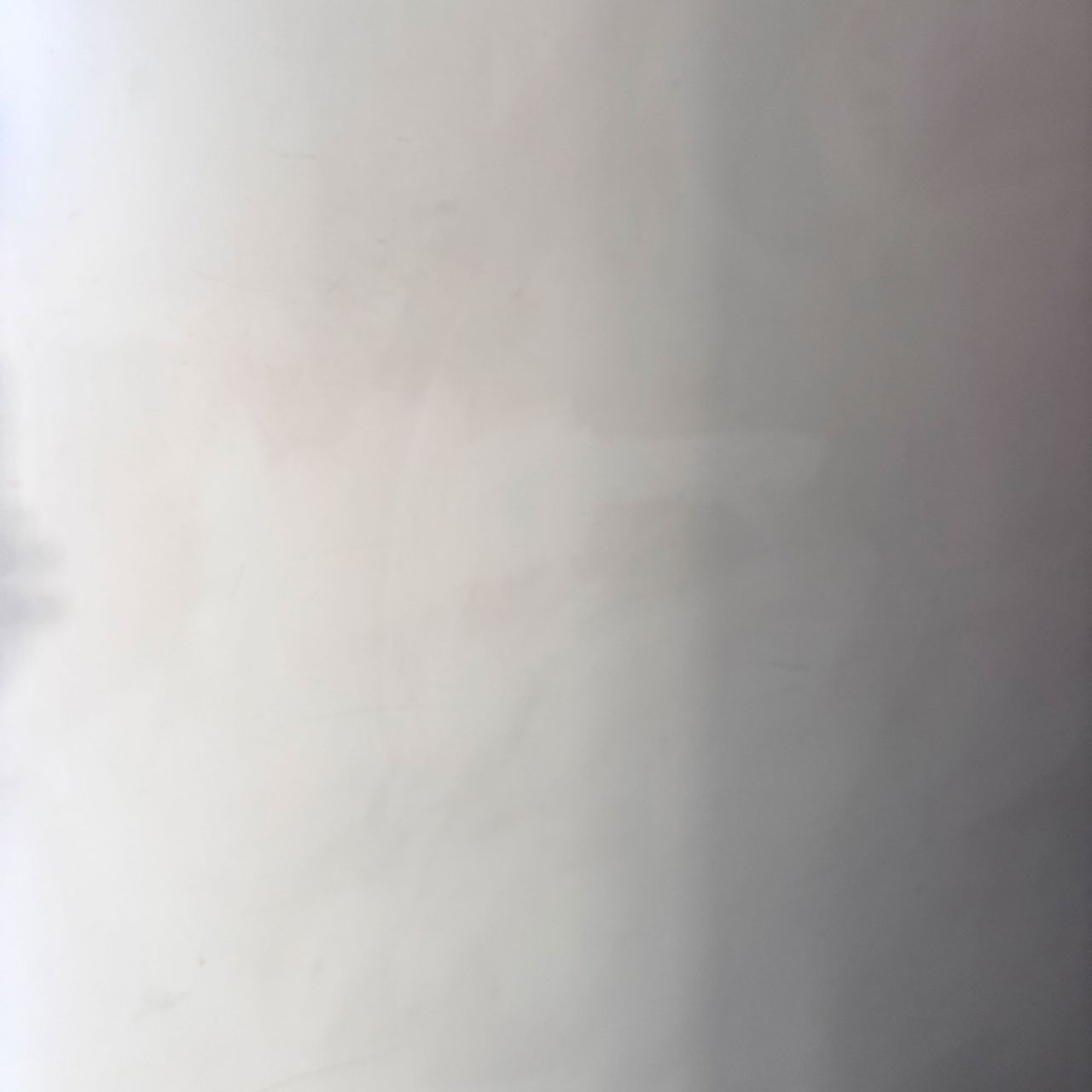 clean white wall