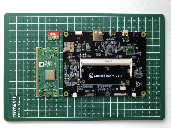 CutiePi Raspberry Pi Tablet