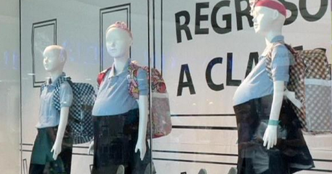 A Venezuela Mall Is Displaying Pregnant Schoolgirl Mannequins The Week