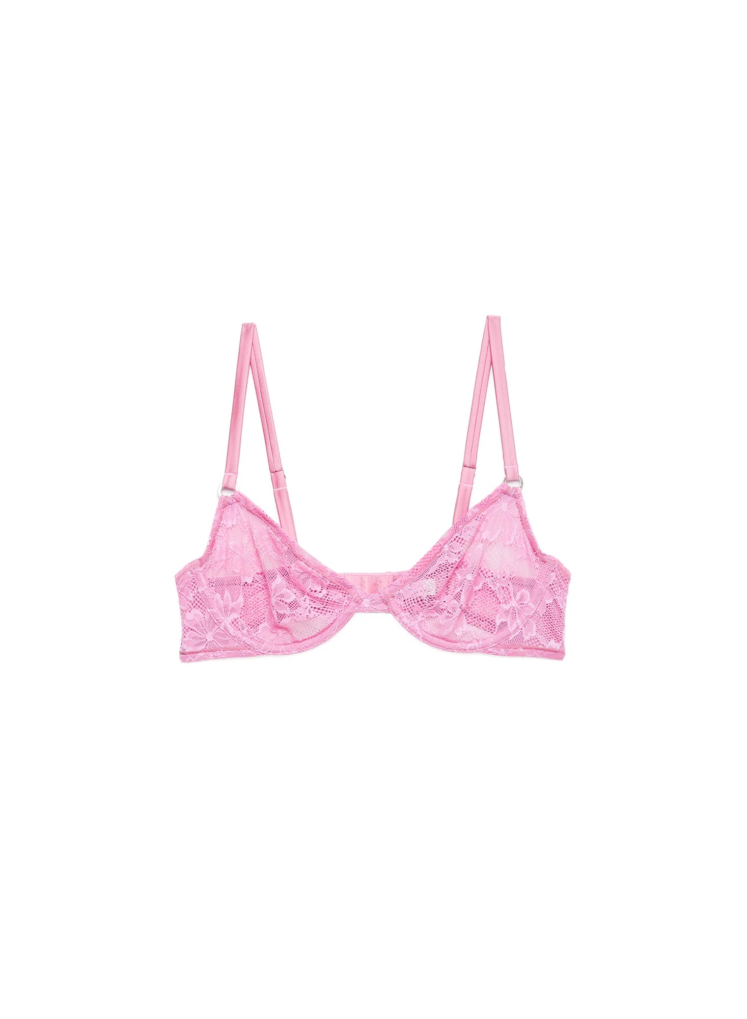 Fleur du Mal, Le Stretch Lace Demi Bra
