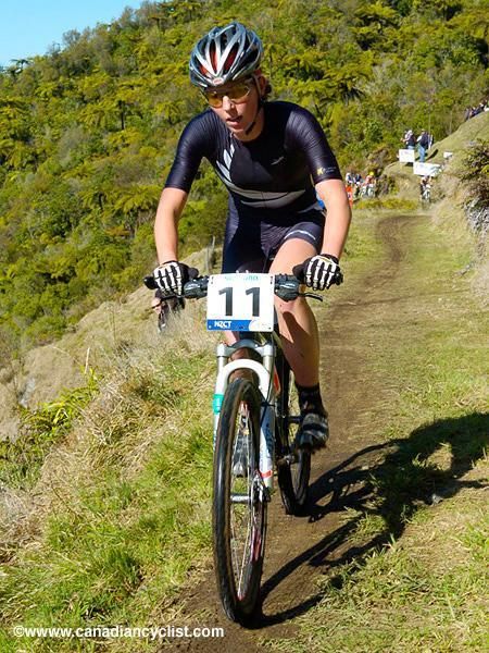 New Zealand's Rosara Joseph racing at the 2006 World Championships in Rotorua, New Zealand
