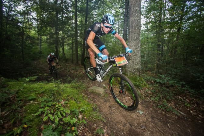Joe Dombroski started his racing pursuits as a mountain biker and proved that he still remembers how to carve through Virginia singletrack