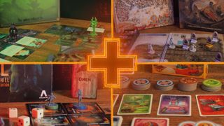 A selection of the best board games - Disney Villainous, Gloomhaven: Jaws of the Lion, Betrayal at House on the Hill, and Jaipur