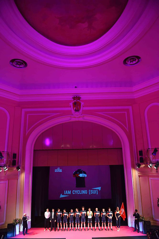 The official team presentation for the 2015 Giro d'Italia