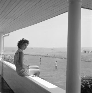 jackie at kennedy compound