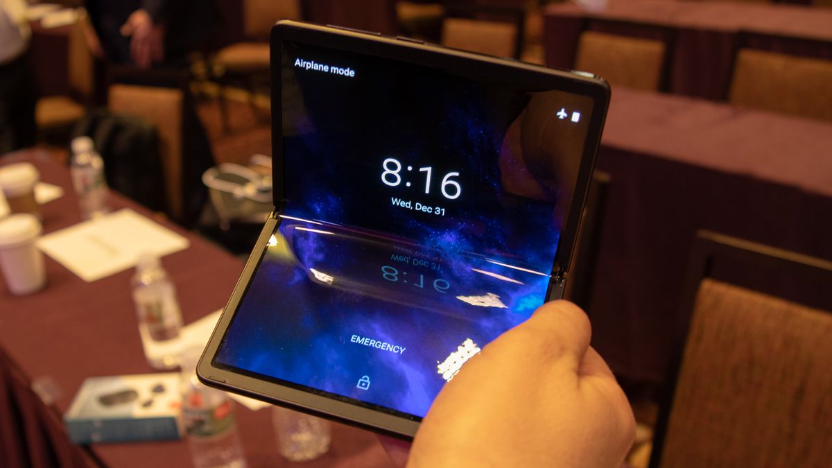 TCL foldable phone