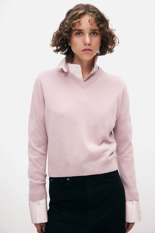 V-Neck Cashmere Sweater