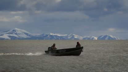 Hunters near the coast of the Bering Sea in Alaska&rsquo;s Yukon Delta. 
