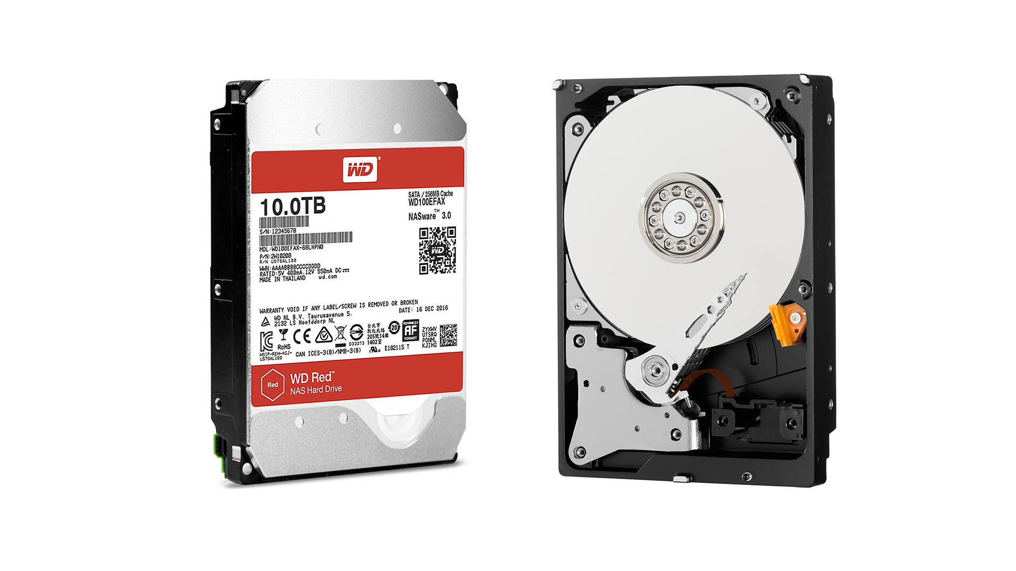 WD101EFBX ［WD Red Plus（10TB 3.5インチ SATA 6G 7200rpm 256MB CMR