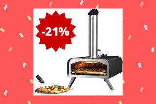 A collage of the best Black Friday pizza oven deal