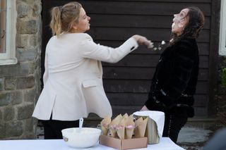 Charity Dingle has a messy, bitter fight with rival Chas!