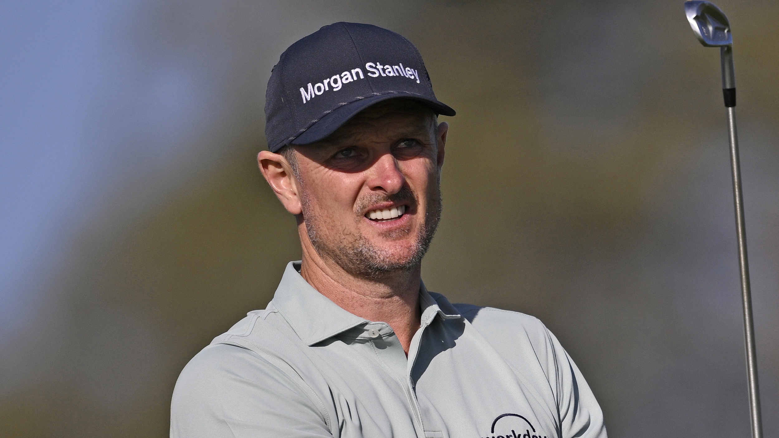 Justin Rose at the 2026 Farmers Insurance Open at Torrey Pines