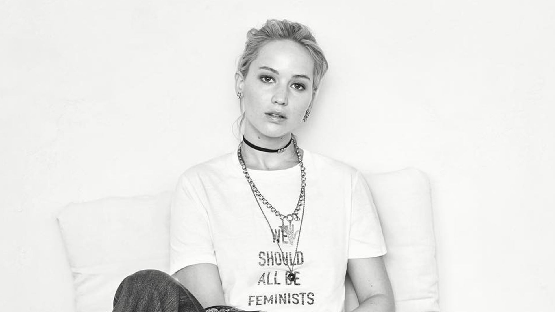 We should. We should all be feminists. We should all be feminists Dior.