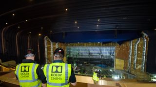 Odeon LUXE Leicester Square under refurbishment
