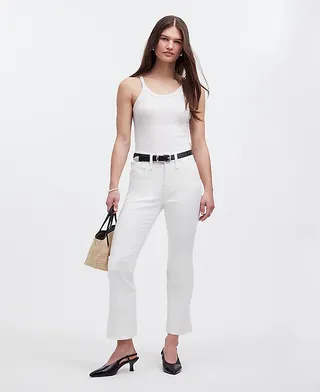 Madewell, jeans curtos Kick Out